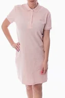 Sukienki - Lacoste sukienka EF5473-ADY kolor różowy mini dopasowana EF5473.-ADY - miniaturka - grafika 1