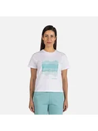 Koszulki i topy damskie - Koszulka damska ROSSIGNOL W Waterfall Tee biały M - miniaturka - grafika 1