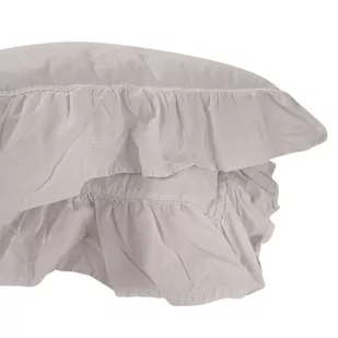 Poszewka bawełniana komplet NATURAL CREAM/2x40x40 STONEWASHED - Pościel - miniaturka - grafika 2