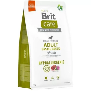 BRIT CARE Dog Hypoallergenic Adult Small Breed Lamb 3kg - Sucha karma dla psów - miniaturka - grafika 1