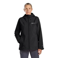 Kurtki damskie - Damska kurtka przeciwdeszczowa Jack Wolfskin TEMPEST 2L JKT W black - XXL - miniaturka - grafika 1