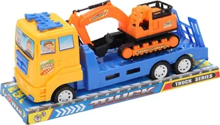Trifox AUTO LAWETA Z KOPARKĄ - Samochody i pojazdy dla dzieci - miniaturka - grafika 1