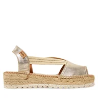 Espadryle damskie - Espadryle Toni Pons Estel-Sw Złoty - miniaturka - grafika 1