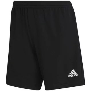 Spodenki damskie - Spodenki Damskie Adidas Entrada 22 Czarne Hh9999-L - grafika 1