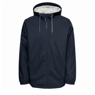 Kurtka męska Only & Sons Semil zimowa z kapturem granatowa-M - Kurtki męskie Kurtka męska Only & Sons Semil zimowa z kapturem granatowa-M - Kurtki męskie - miniaturka - grafika 1