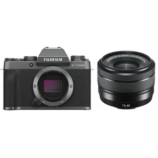 Fuji X-T200  + XC 15-45mm F/3.5-5.6 OIS PZ ciemny srebrny - Aparaty Cyfrowe - miniaturka - grafika 1