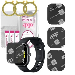 3x szkło Hybrydowe MATOWE do Xiaomi Redmi Watch 4, zamiennik hartowanego - Akcesoria do smartwatchy - miniaturka - grafika 1