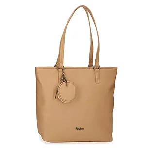Pepe Jeans Bianca torba na laptopa, rozmiar uniwersalny, beżowy, talla única, torba na laptopa 7757522 - Koszulki i topy damskie - miniaturka - grafika 1