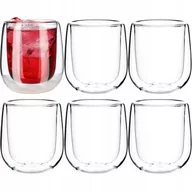 Szklanki - Szklanki termiczne z podwójną ścianką 250 ml, 6 szt. - miniaturka - grafika 1