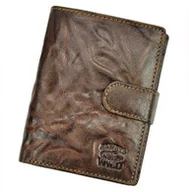 Portfele - Portfel Męski Skórzany ALWAYS WILD Skóra Licowa Duży Pionowy Z Zapięciem RIFD N4L-BC 9913 12,5 x 10,5 x 2 [cm] - miniaturka - grafika 1