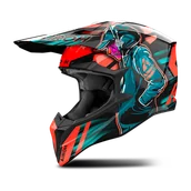 Kaski motocyklowe - Kask Cross Airoh Wraaap WielokolorowyXL - miniaturka - grafika 1