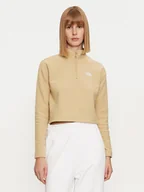 Bluzy damskie - The North Face Polar Glacier NF0A855N Beżowy Regular Fit - miniaturka - grafika 1