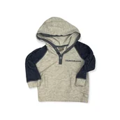 Bluzy damskie - Wciągana bluza dla chłopca kaptur CALVIN KLEIN 2 l - Calvin Klein - miniaturka - grafika 1