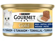 Mokra karma dla kotów - Gourmet Gold Mus z Tuńczykiem 85g - miniaturka - grafika 1