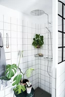 Zestawy prysznicowe - Damixa Arc Eliza Zestaw prysznicowy ścienny z deszczownicą chrom 579120000 - miniaturka - grafika 1