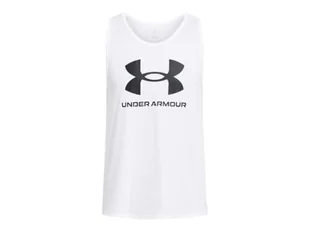 Under Armour Męska kamizelka bez rękawów z logo w sportowym stylu - Koszulki sportowe męskie - miniaturka - grafika 1