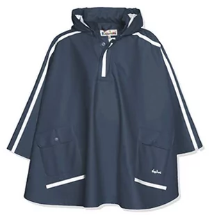Playshoes 408568 Płaszcz przeciwdeszczowy Uniseks - dzieci, 11 - Marine, 140 - Kurtki i płaszcze dla chłopców - miniaturka - grafika 1