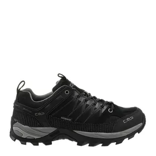 CMP Trekkingi Rigel Low Treking Shoe Wp 3Q54457UG Czarny - Buty trekkingowe męskie - miniaturka - grafika 1