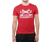Walentynki - Koszulka na walentynki dla chłopaka z napisem Łobuz kocha najbardziej - miniaturka - grafika 1