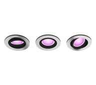 Systemy inteligentnych domów - Philips Hue White and Color Ambiance Centura 3szt. Srebrny - miniaturka - grafika 1