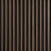 Panele ścienne i boazeria - Panel Ścienny 3D Lamela Wodoodporna Stretto Dąb Ciemny L0104 - miniaturka - grafika 1