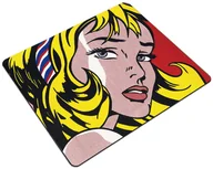 Podkładki pod mysz - Podkładka Girl with Hair Ribbon Roy Lichtenstein 24x19cm - miniaturka - grafika 1