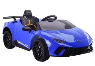 Import LEANToys Auto na akumulator Lamborghini Huracan Niebieskie - Pojazdy elektryczne dla dzieci - miniaturka - grafika 1