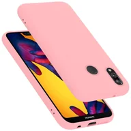 Etui i futerały do telefonów - Etui ochronne Cadorabo do Huawei P20 LITE 2018 / NOVA 3E w kolorze różowym Etui na telefon komórkowy Etui z TPU - miniaturka - grafika 1