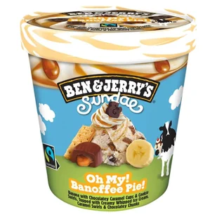 Ben & Jerry's Oh My! Banoffee Pie! Lody 427 ml - Lody i desery lodowe - miniaturka - grafika 1