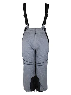 Peak Mountain Spodnie narciarskie w kolorze szarym - Spodnie narciarskie - miniaturka - grafika 1