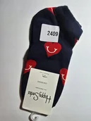 Skarpetki męskie - Kolorowe skarpety Happy Socks stopki unisex rozmiar 36-40 (2409) - miniaturka - grafika 1