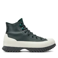 Sneakersy damskie - Sneakersy Converse Chuck Taylor All Star Lugged 2.0 Counter A05696C Khaki - miniaturka - grafika 1
