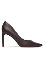 Czółenka - Calvin Klein Szpilki Ess Stiletto 90 HW0HW02608 Bordowy - miniaturka - grafika 1