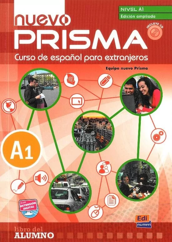 NOWELA Nuevo Prisma nivel A1 Podręcznik+ płyta CD Wersja rozszerzona - Nowela