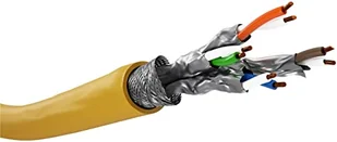 goobay 61126 - CAT 8.1 kabel sieciowy CAT 8 / kabel LAN - instalacja Highspeed 40 Gbits kabel do transmisji danych z ekranowaniem S/FTP PiMF / 25 m - Kable miedziane - miniaturka - grafika 1