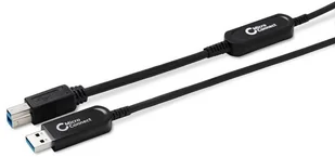 Microconnect MC-USB3.0AB30OP kabel USB 30 m USB 3.2 Gen 2 3.1 Gen 2 USB A USB B Czarny - Kable USB - miniaturka - grafika 1