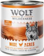 Mokra karma dla psów - Wolf of Wilderness Adult, 24 x 800 g Wide Acres, kurczak - miniaturka - grafika 1