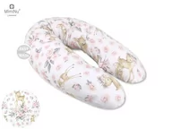 Poduszki do karmienia - Rogal do karmienia SŁODKA SARENKA RÓŻ - miniaturka - grafika 1