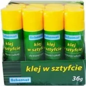 Przybory szkolne - Schemat Klej w sztyfcie 36g (12szt) - miniaturka - grafika 1