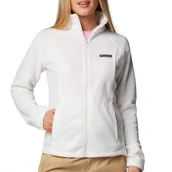 Bluzy sportowe damskie - Bluza Columbia Benton Springs 1372111125 - biała - miniaturka - grafika 1