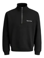 Dresy męskie - Jack&Jones Dres Norrebro 12291538 Czarny Relaxed Fit - miniaturka - grafika 1