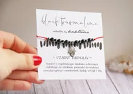 Bransoletki - OCHRONNA bransoletka - czarny turmalin, hamsa - miniaturka - grafika 1