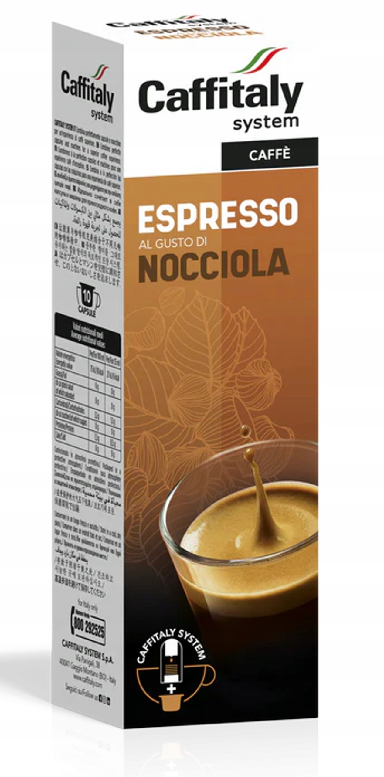 Kapsułki Caffitaly do Cafissimo* Hazelnut Coffee