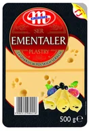 Szybkie dania obiadowe - Mlekovita Ser Ementaler Dojrzewający Plastry 500G - miniaturka - grafika 1