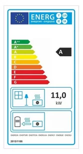 Piec piecyk kominek na drewno 11kW - spełnia anty-smogowy EkoProjekt 48280249 - Piece wolnostojące - miniaturka - grafika 4