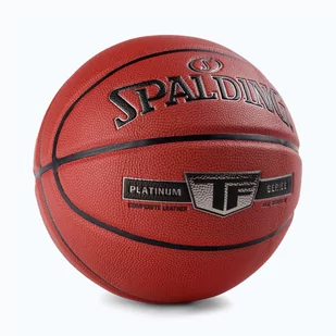 Piłka do koszykówki Spalding Platinum TF pomarańczowa rozmiar 7 - Koszykówka - miniaturka - grafika 1