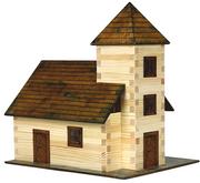 Modele do sklejania - Walachia 8594036430129 nr 12 Kościół drewniane modelarstwo zestaw, modelu kolei tarcze 1/LGB 1: 32 8594036430129 - miniaturka - grafika 1