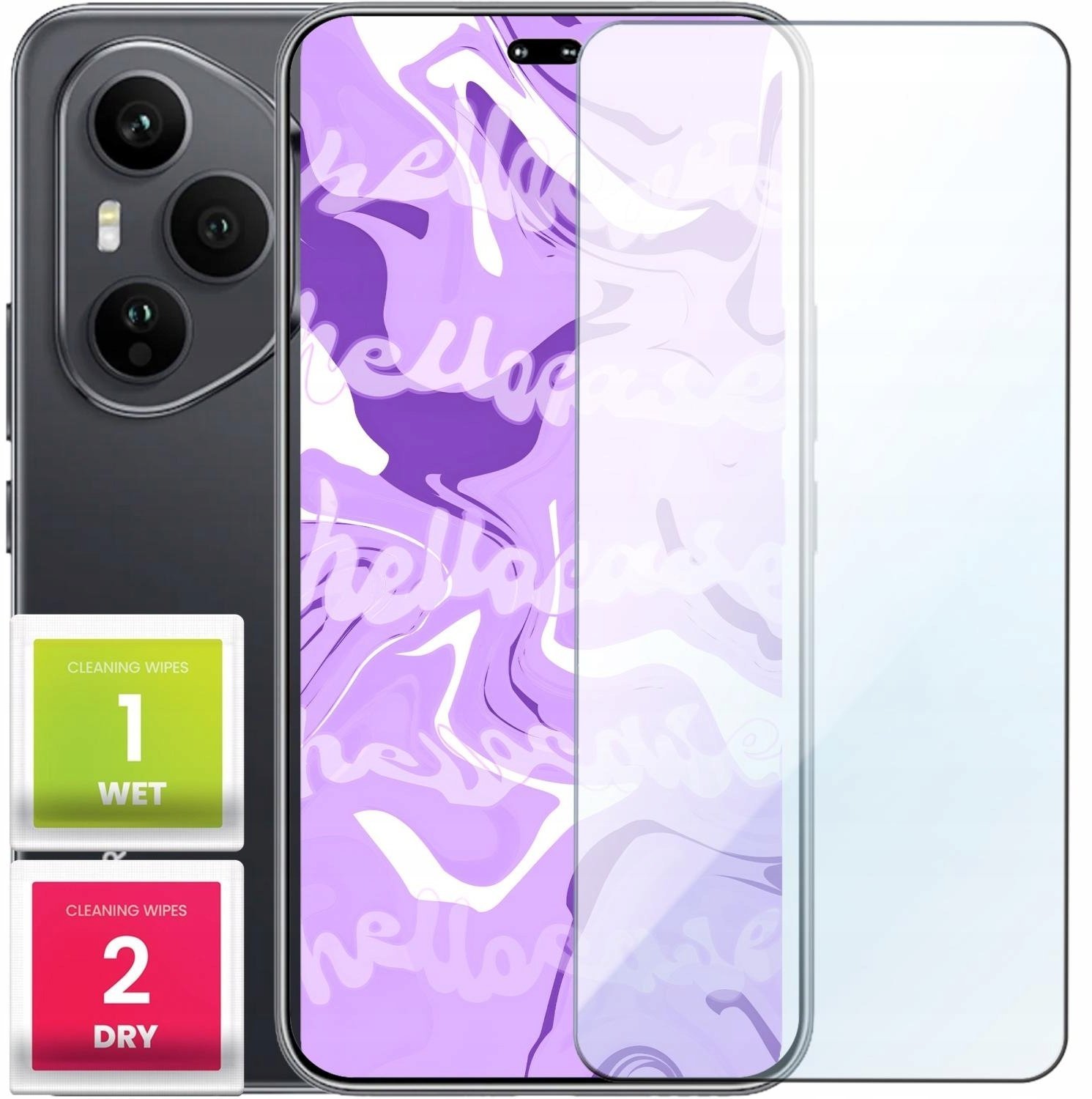 Hello Case Szkło Hartowane Do Honor 400 Pro Płaskie, 2.5D, Szybka, 9H, Ochronne