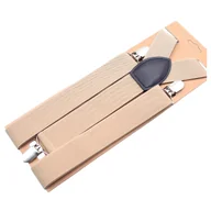 Dodatki do ubrań - Szelki do spodni 3,5 cm beżowy - miniaturka - grafika 1