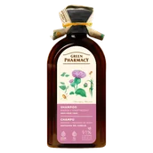 Szampony do włosów - Green Pharmacy Szampon Przeciw Wypadaniu Włosów Łopian i Białka Pszenicy 350ml - miniaturka - grafika 1